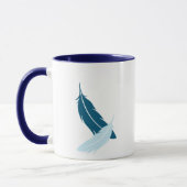Blauer Parakeet Tasse (Links)