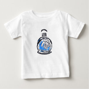 Blauer Parfüm Baby T-shirt