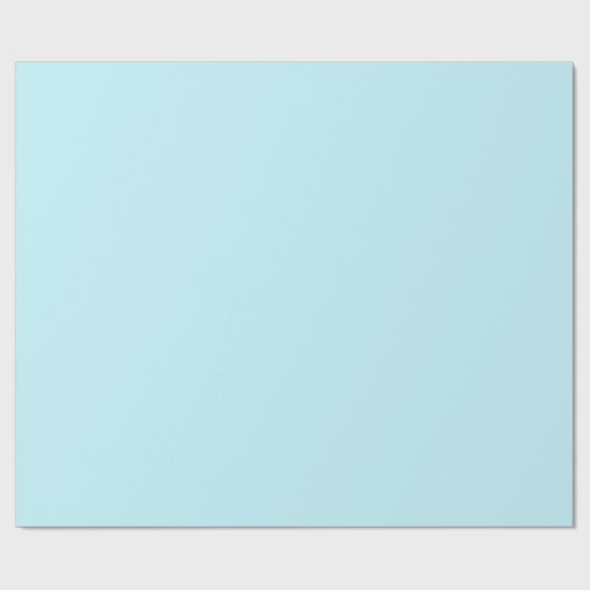 Blauer Pastell Geschenkpapier (Flach)