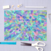 Blauer Pastell Seidenpapier (Handwerk)