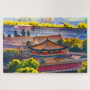 Blauer Pavillon, Verbotene Stadt Puzzle