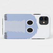 Blauer Pelzmonster-Kasten Case-Mate iPhone Hülle (Rückseite (Horizontal))