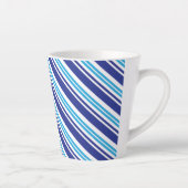 Blauer Peppermint Streifen Milchtasse (Rechts)