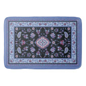 Blauer Perser-Teppich Badematte (Vorderseite)