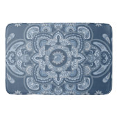 Blauer persischer Pfau Badematte (Vorderseite)