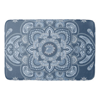 Blauer persischer Pfau Badematte