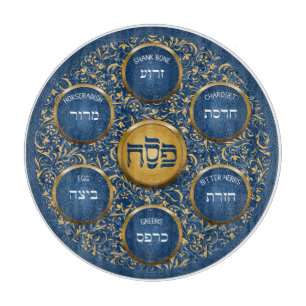 Blauer Pessach Seetransport Glasschneider Schneidebrett