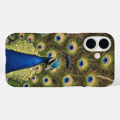 Blauer Pfau-Handyhülle Case-Mate iPhone Hülle (Rückseite (Horizontal))