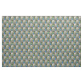 Blauer Pfau Stoff (Yard (91,4 cm))