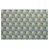 Blauer Pfau Stoff (Fat Quarter (45,7 x 55,9 cm))