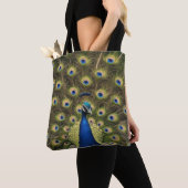 Blauer Pfau Tasche (Von Nahem)