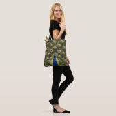 Blauer Pfau Tasche (Am Model)