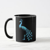 Blauer Pfau Tasse (Links)