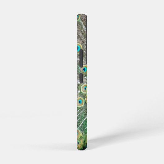 Blauer Pfauenfeder Samsung Galaxy Hülle (Rechte Seite)