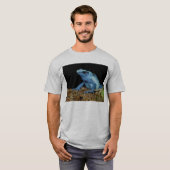 Blauer Pfeil-Frosch (Dendrobates azureus) .jpg T-Shirt (Vorne ganz)