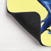 Blauer Pfeilgiftfrosch Mousepad (Ecke)