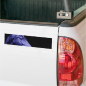 Blauer Pferdeentwurf Autoaufkleber (Auf Lkw)