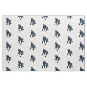 Blauer Pferdegewebe Stoff (Fat Quarter (45,7 x 55,9 cm))