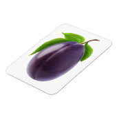 Blauer Pflaume Magnet (Linke Seite)