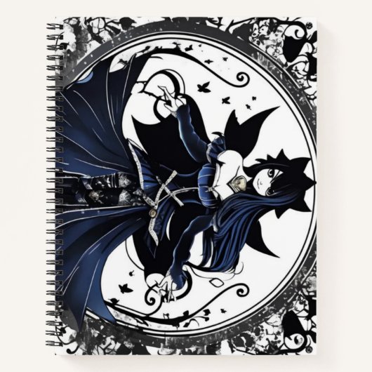 Blauer Phantom Notizblock (Vorderseite)