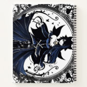 Blauer Phantom Notizblock (Rückseite)