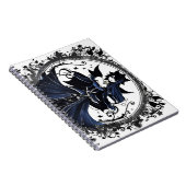 Blauer Phantom Notizblock (Rechte Seite)