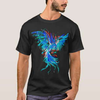 Blauer Phoenix T-Shirt
