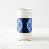 Blauer Phönix Bierglas (Mittel)