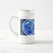 Blauer Phönix Bierglas (Links)