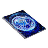 Blauer Phönix Notizblock (Rechte Seite)