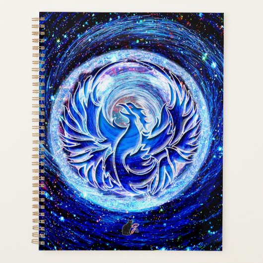 Blauer Phönix Planer (Vorderseite)