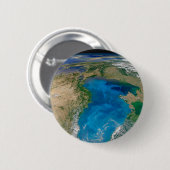 Blauer Phytoplankton blühen im Schwarzen Meer Button (Vorne & Hinten)