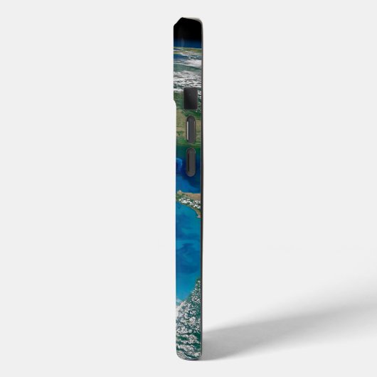 Blauer Phytoplankton blühen im Schwarzen Meer Case-Mate iPhone Hülle (Rückseite / Links)