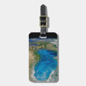 Blauer Phytoplankton blühen im Schwarzen Meer Gepäckanhänger (Vorderseite vertikal)