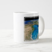 Blauer Phytoplankton blühen im Schwarzen Meer Jumbo-Tasse (Vorderseite Rechts)