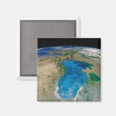Blauer Phytoplankton blühen im Schwarzen Meer Magnet (Vorderseite/Rückseite)