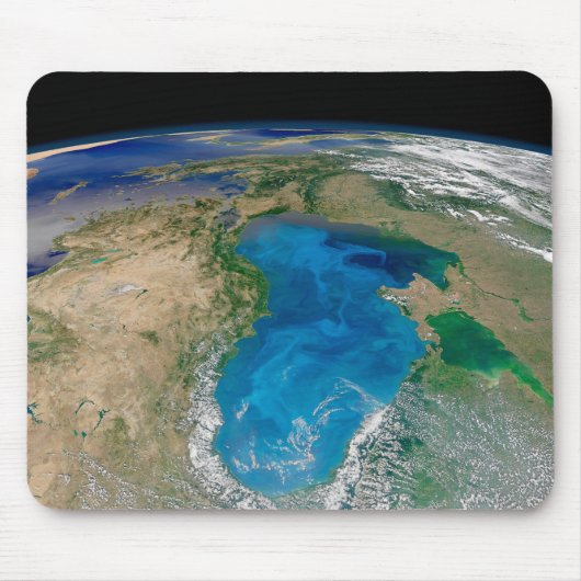 Blauer Phytoplankton blühen im Schwarzen Meer Mousepad (Vorne)