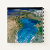 Blauer Phytoplankton blühen im Schwarzen Meer Notizblock (Rückseite)