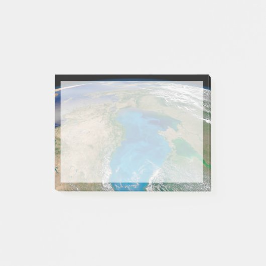 Blauer Phytoplankton blühen im Schwarzen Meer Post-it Klebezettel (Vorderseite)