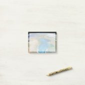 Blauer Phytoplankton blühen im Schwarzen Meer Post-it Klebezettel (Auf Schreibtisch)