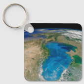 Blauer Phytoplankton blühen im Schwarzen Meer Schlüsselanhänger (Vorderseite)