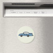 Blauer Pickup Magnet (In Situ (Geschirrspüler))