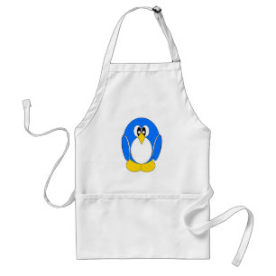 Blauer Pinguin Schürze