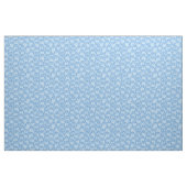 Blauer Pinguinmusterhintergrund Stoff (Fat Quarter (45,7 x 55,9 cm))