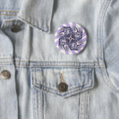 Blauer Pinwheel-Button Button (Beispiel)