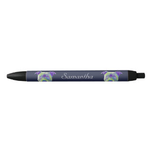 Blauer pitbull Hundepersonalisierter Stift