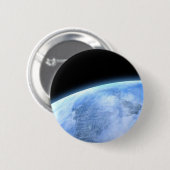 blauer Planet Button (Vorne & Hinten)