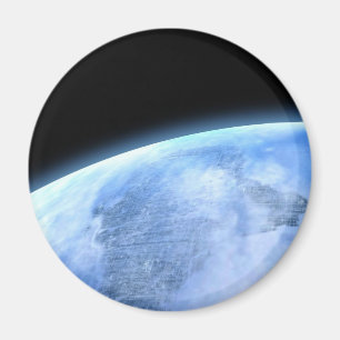 blauer Planet Magnet