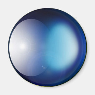 Blauer Planet Magnet