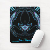 Blauer Planet Mousepad (Mit Mouse)